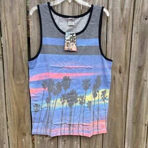 Hang Ten Gray and Black Tank